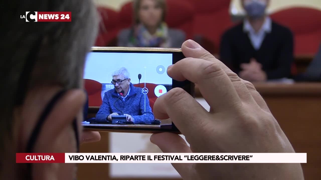 Vibo Valentia: ai nastri di partenza il Festival Leggere&Scrivere -Video